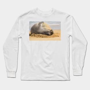 Eepo the Hawaiian monk seal Long Sleeve T-Shirt